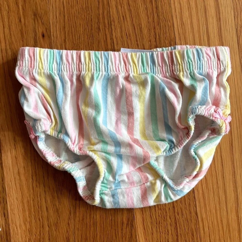 6-9M Rene Rofe Two Piece Rainbow Dress Set